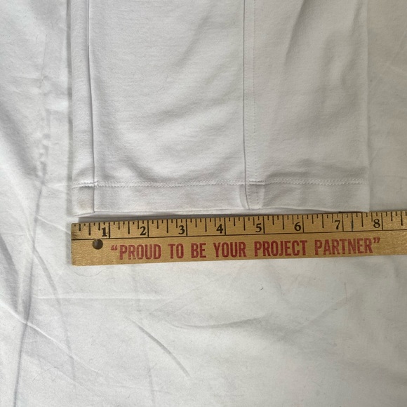 Joie White Coastal Grandma Pull On Wide Leg Jersey Cargo Pants Small Beachy Chic - Picture 15 of 15